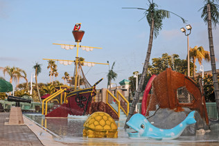 Pirate Pool At The International Palms Resort Cocoa Beach