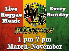 Jamaikin Me Crazy every Sunday